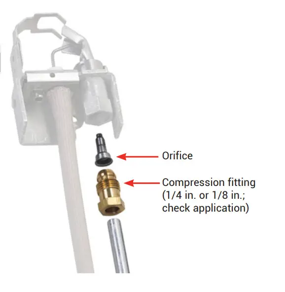 resideo Q3451U Universal Pilot Burner -See Cross Reference