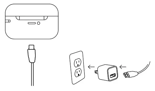 ISOtunes 859571006559 Free Aware Wireless Earbuds - Charging the Case 1