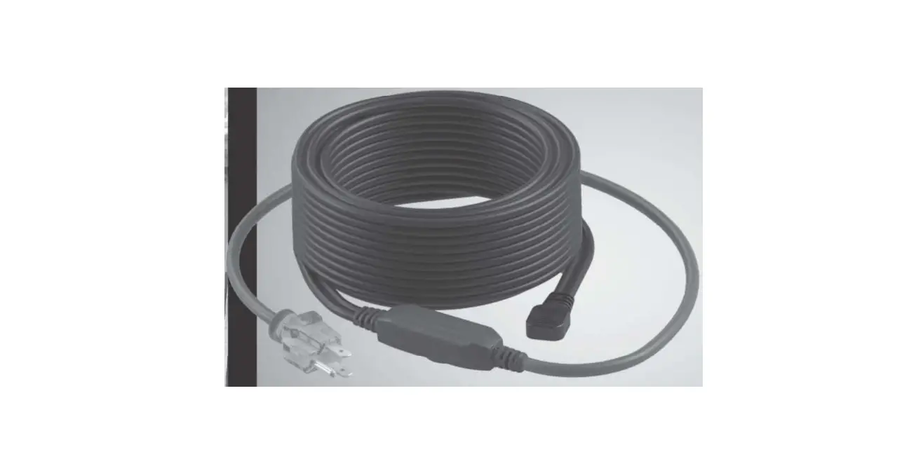 Ouellet Orf-p 120v Preassembled Constant Wattage Heating Cable Instruction Manual