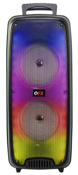 QFX LMS-66 Bluetooth Rechargeable Portable Speaker