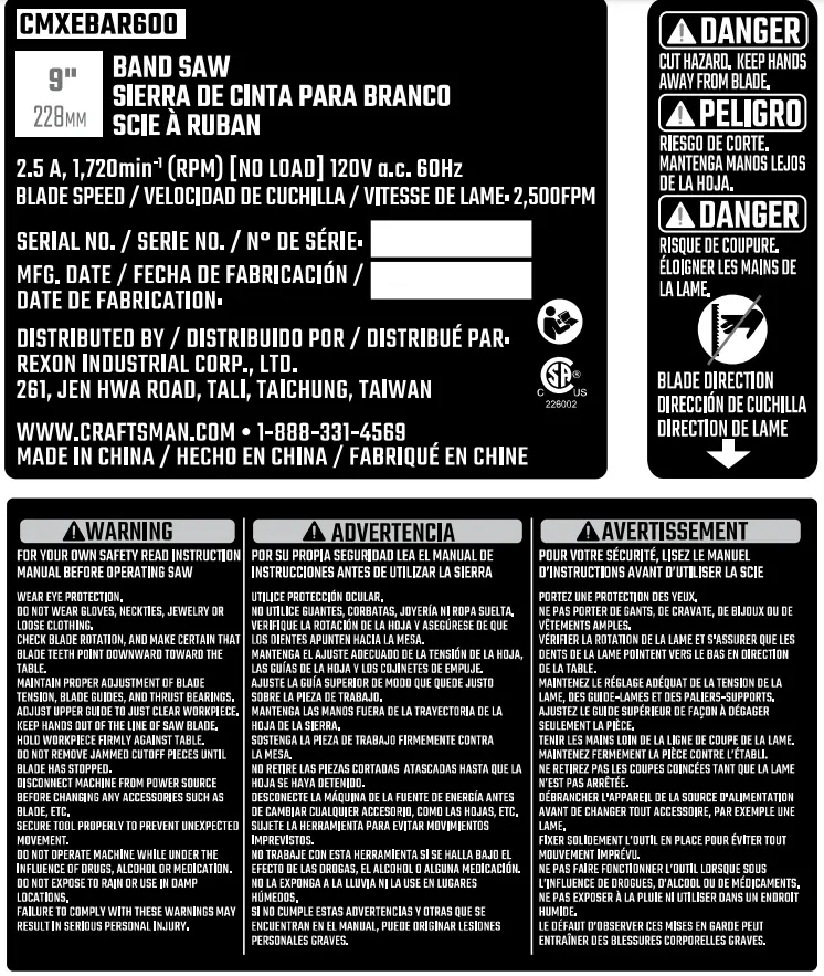 CRAFTSMAN-CMXEBAR600-Corded-Bench-Band-Saw-FIG-1