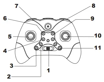 DF-Models 9925 SkyTumbler PRO Indoor Cage Drone - fig 12