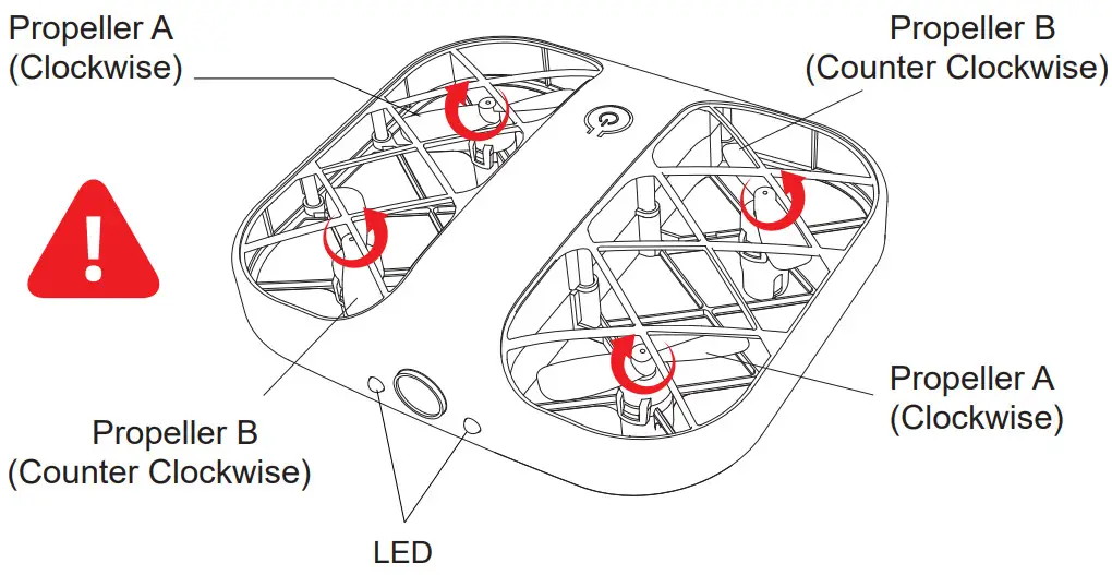 DF-Models 9925 SkyTumbler PRO Indoor Cage Drone - fig 6