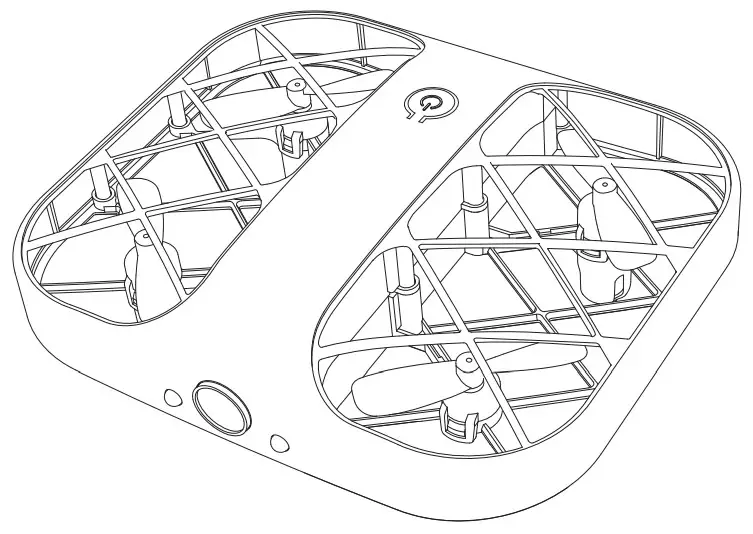 DF-Models 9925 SkyTumbler PRO Indoor Cage Drone