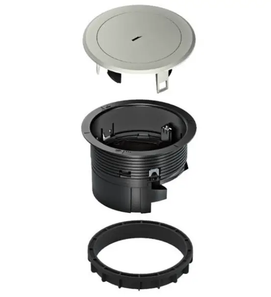 hager BSR02MTM Small Round Floor Boxes