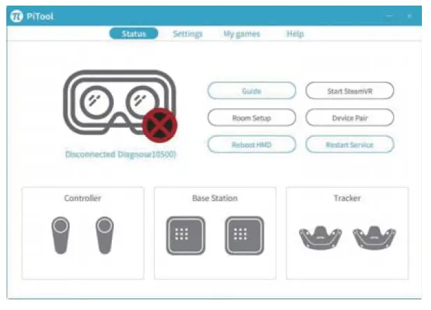 Please install Pitool