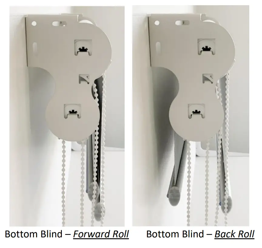 betta Roller Blinds Builders Range Dual Brackets 1