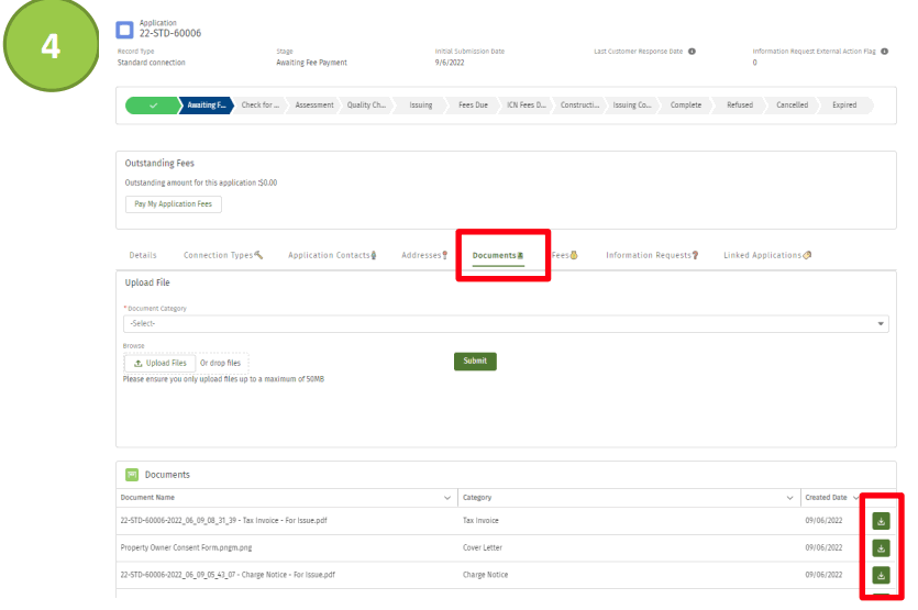 UrbanUtilities Developer Services Application Portal - fig 15