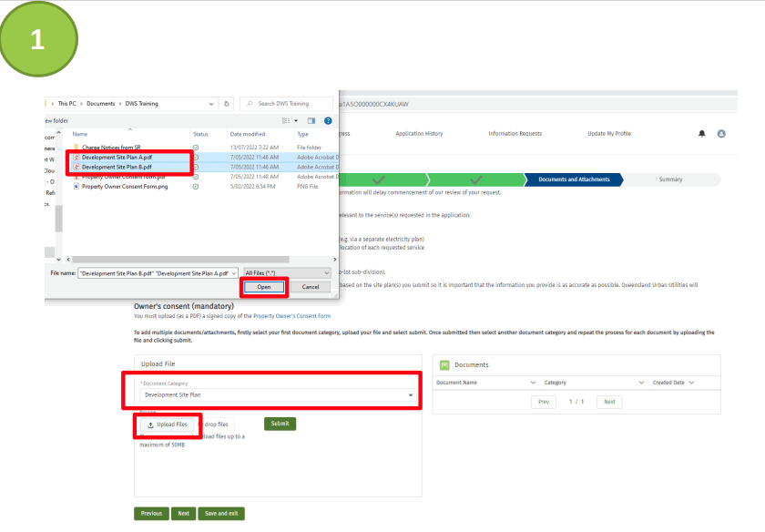 UrbanUtilities Developer Services Application Portal - fig 5