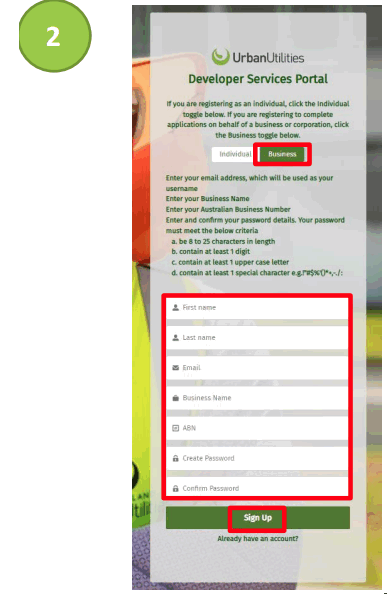 UrbanUtilities Developer Services Application Portal - fig 57