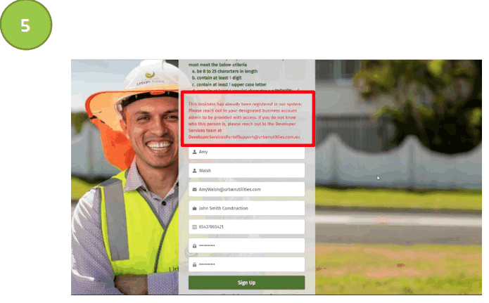 UrbanUtilities Developer Services Application Portal - fig 60