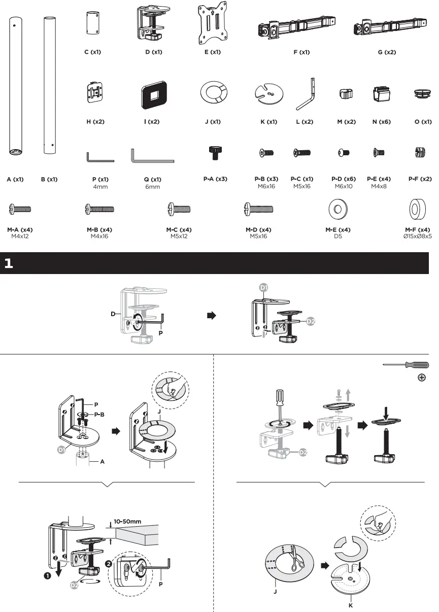 RAPTURE RPT AIOM100B Streaming Mount Tentacle 1 - Parts Tool