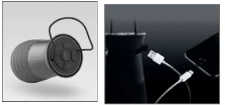 artsound Lighthouse Waterproof Bluetooth Speaker with Lighting - fig 2