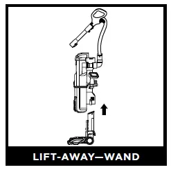 LIFT-AWAY—WAND