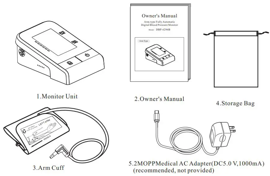 SEJOY-DBP-6296B-Arm-Type-Fully-Automatic-Digital-Blood-Pressure-Monitor-fig 4
