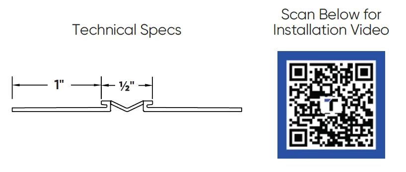 TRIM-TEX 4366 Magic Corner Expansion Bead 1