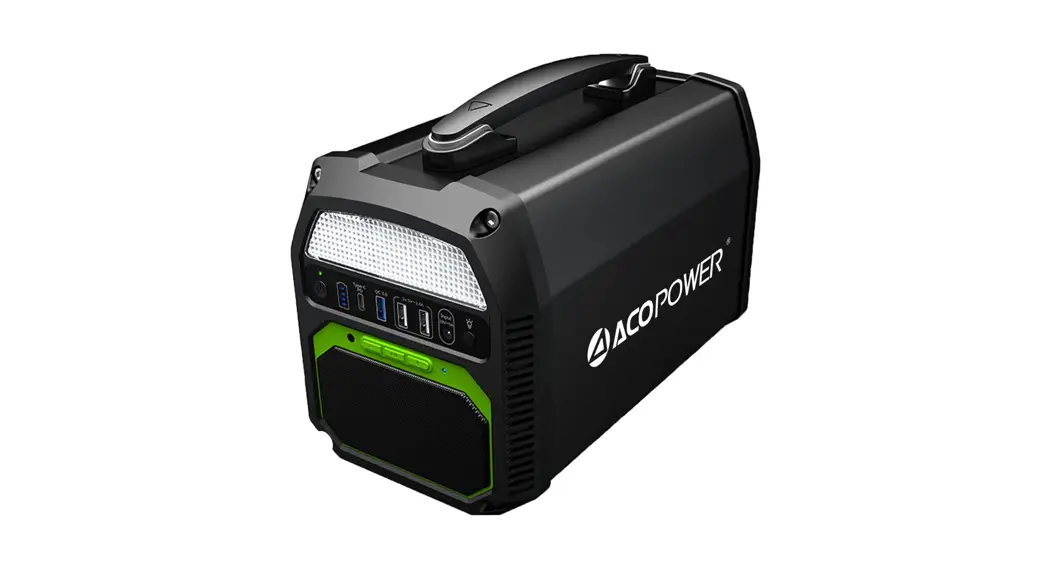 Acopower Ps500n 500w Portable Solar Generator User Manual