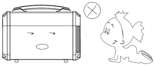 ACOPOWER PS500N 500W Portable Solar Generator - Please keep