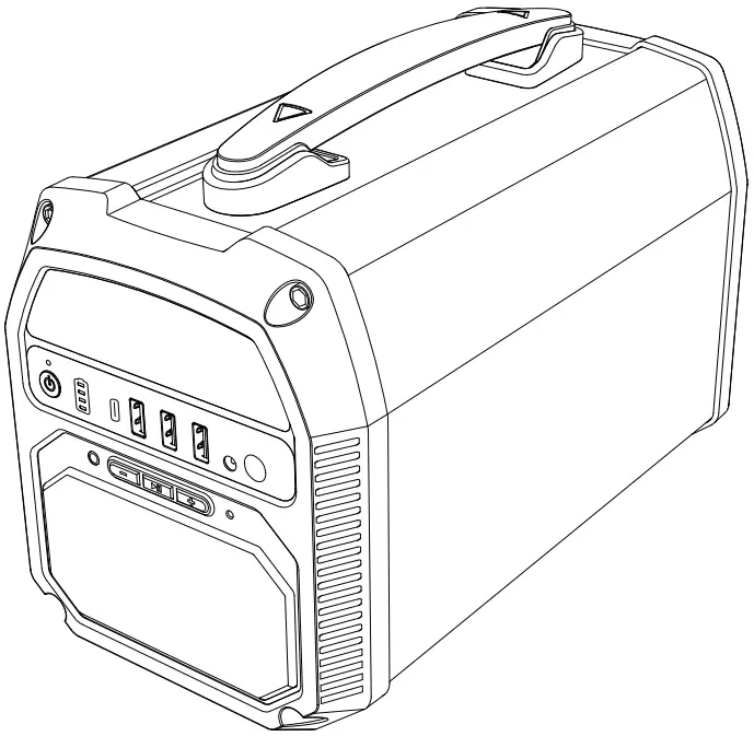 ACOPOWER PS500N 500W Portable Solar Generator