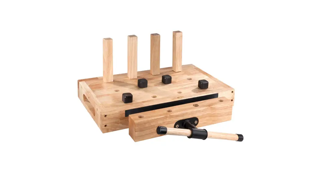 Westfalia 94 53 56 Mini Rubberwood Workbench Instruction Manual