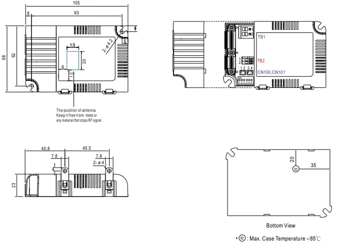 MEAN-WELL-LCM-25-IoT-Series-25W Wireless -Lighting-Constant-Current-LED-Driver-Solution-fig-19