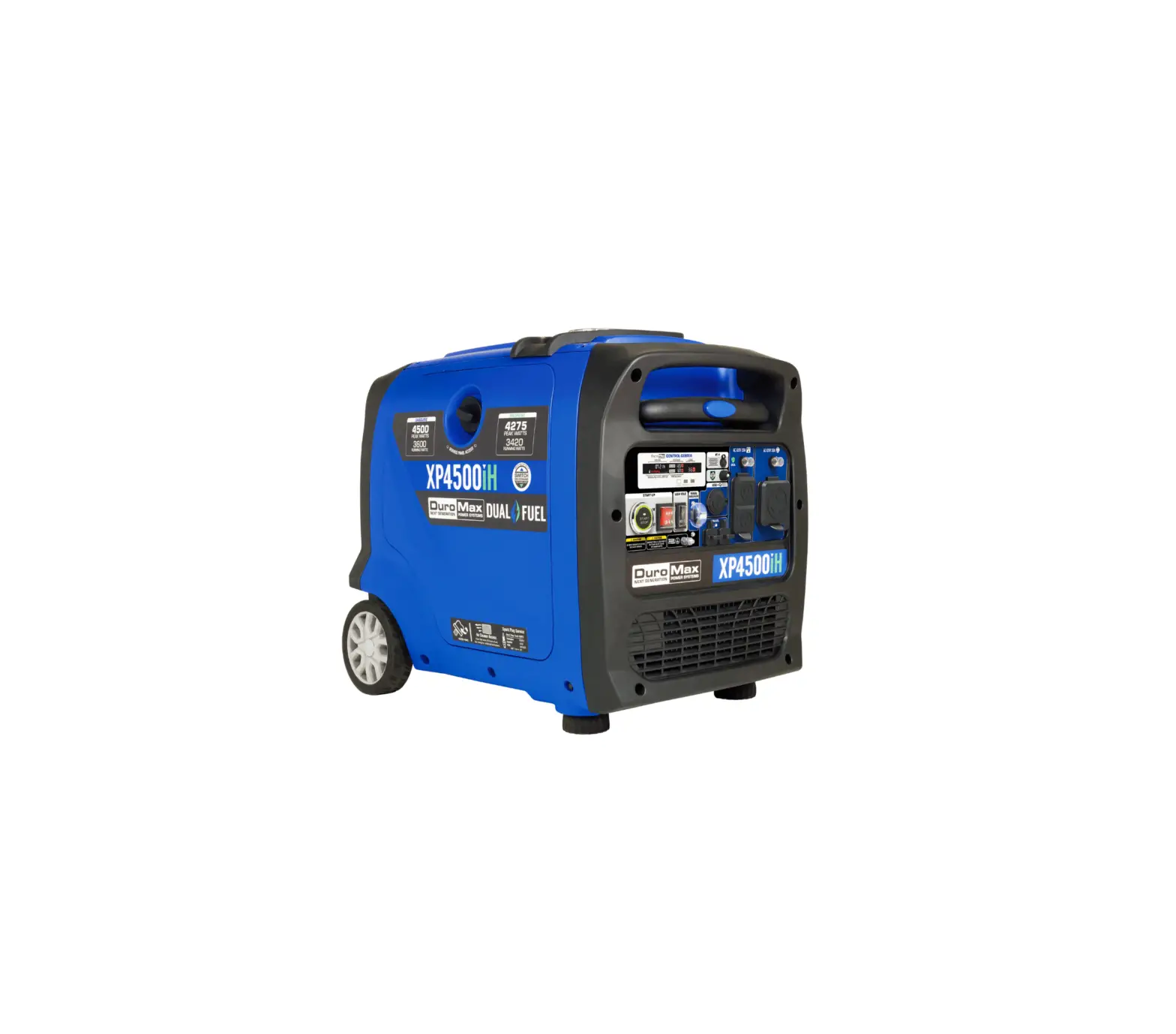 Duromax Xp4500ih 4500 Watt Dual Fuel Portable Inverter Generator Instructions