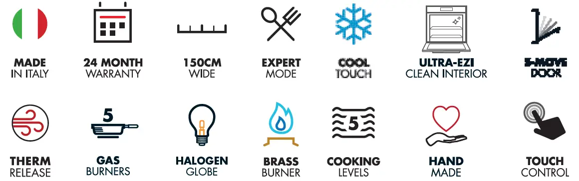 ILIVE-M15FSDNE3-150cm-Majestic-Electric-Oven-With-5-Burner-Tepanyaki-and-Simmer-Plate-Cooktop-01