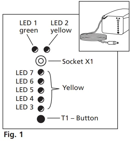 schill EX2101 Multisonic Ultrasonic Nebulisers - Overview of inhalation unit 30