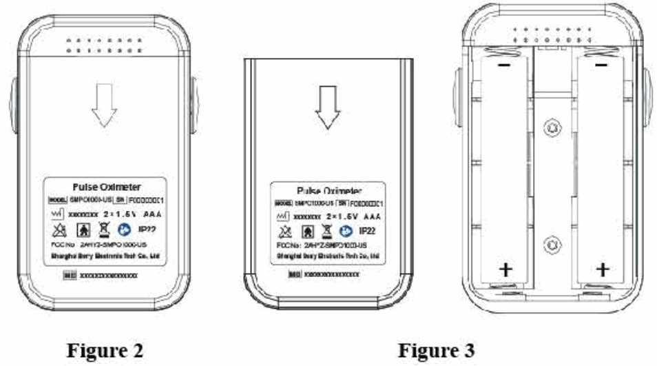 iPulseOX SMPO1000 US CareSimple - Battery Installation