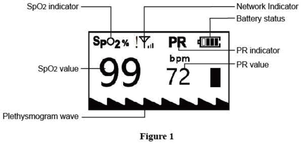 iPulseOX SMPO1000 US CareSimple - Display Introduction
