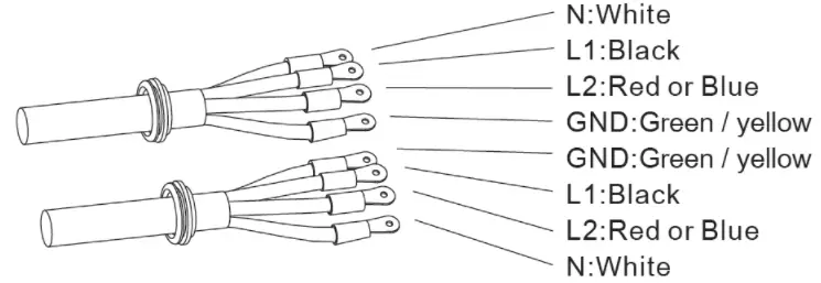 AEOTEC ZW078 Heavy Duty Smart Switch - terminals