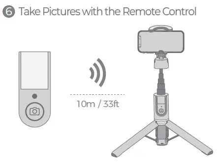Take Pictures with the Remote Control