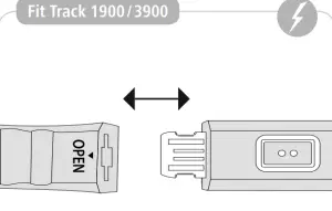 hama 00178600 Fit Track 1900 Fitness Tracker - Fit Track 1