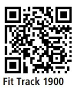 hama 00178600 Fit Track 1900 Fitness Tracker - bar code 1