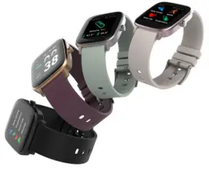 kogan Pulse Body Temperature Thermometer Smart Watch - rist case