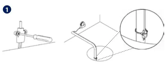 SALUS Water Leak Sensor WLS600 User Guide - Surface Install