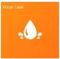 SALUS Water Leak Sensor WLS600 User Guide - Water leak detected