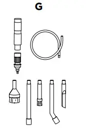 Shark NV620UKT Powered Lift Away Upright Vacuum Cleaner -Detail Kit