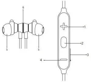 Vorago 601 Bluetooth Earphone - sound volume