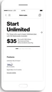 Download the My Verizon app Fig 1