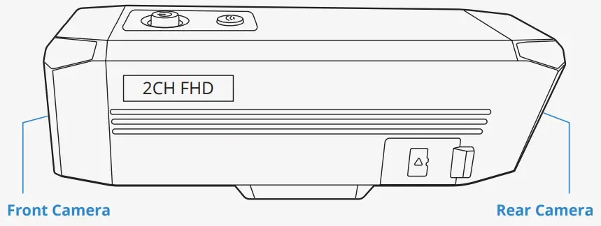 REXING A1 Action Camera - Camera Vibration
