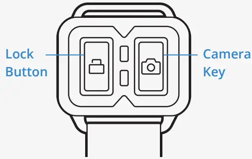 REXING A1 Action Camera - Lock