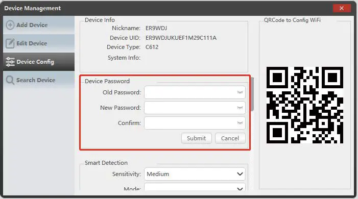 ANSJER ZG1883M Wireless IP Camera- Device Configuration