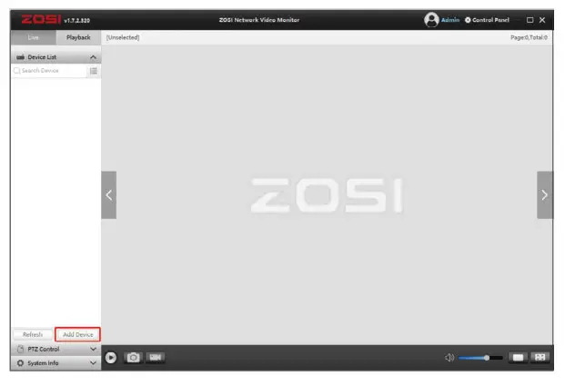 ANSJER ZG1883M Wireless IP Camera- Device Management