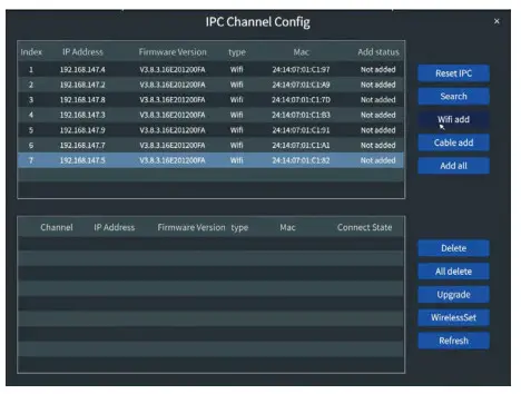 ANSJER ZG1883M Wireless IP Camera- WiFi Add