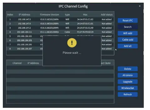 ANSJER ZG1883M Wireless IP Camera- corresponding IPC