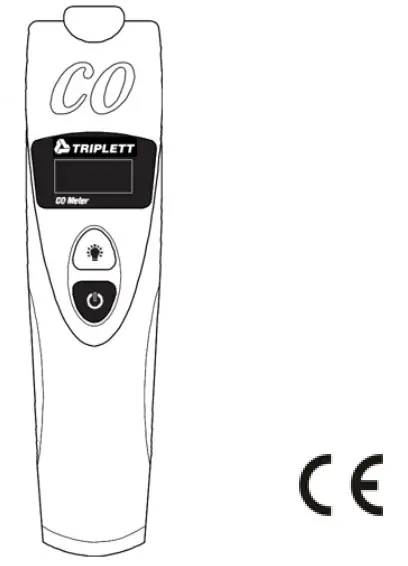 TRIPLETT GSM130 Carbon Monoxide Meter
