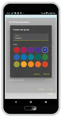 CITY THEATRICAL CIT6000 DMXcat Multi Fixture Test Tool User Manual - You can also choose to add the fixtures to a group