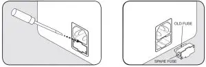 FIG 23 Fuse replacement Diagram