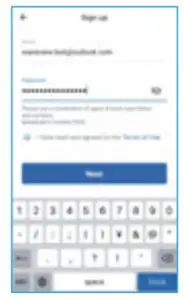 wansview W5 1080p Wireless Outdoor Cloud IP Camera - account register 1